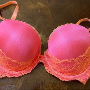 "Adore Me" pink lace 36C with straps
